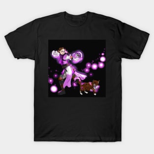 Deseret Beestinger - arcane trickster with cat T-Shirt